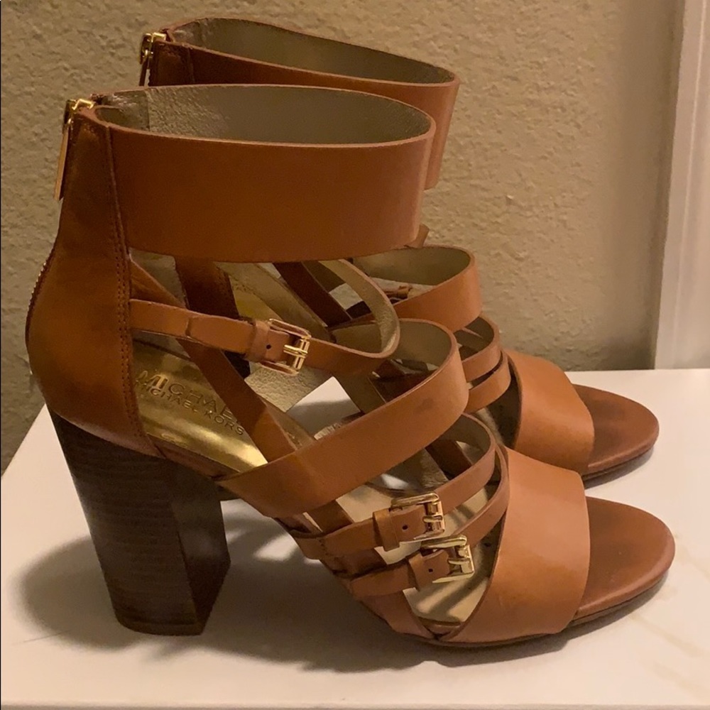 Michael Kors block heel